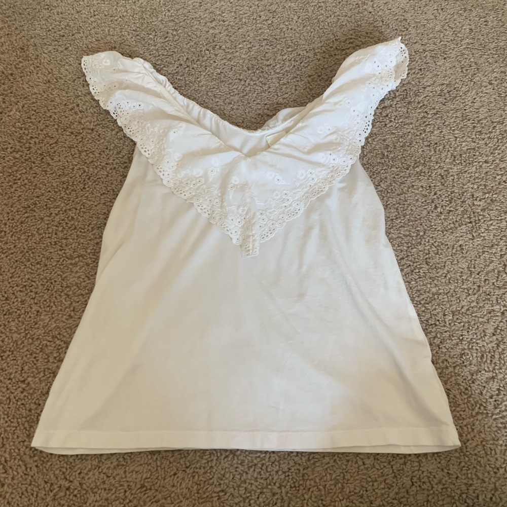 Off the shoulder short sleeve
